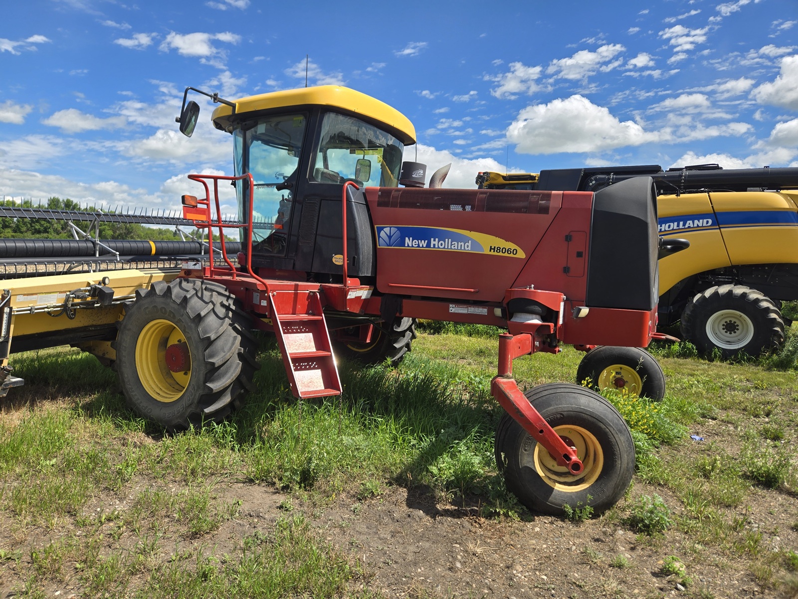 2012 New Holland H8060 Windrower