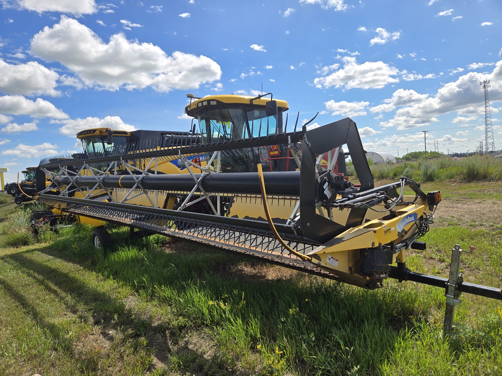 2012 New Holland H8060 Windrower