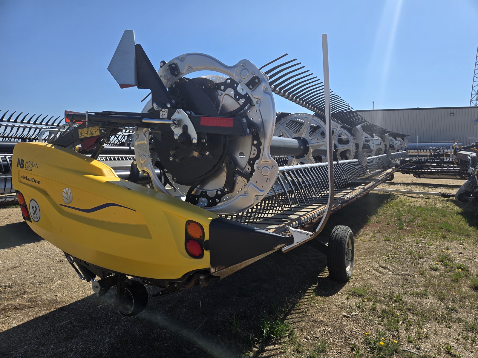 2023 MacDon FD245 Header Combine