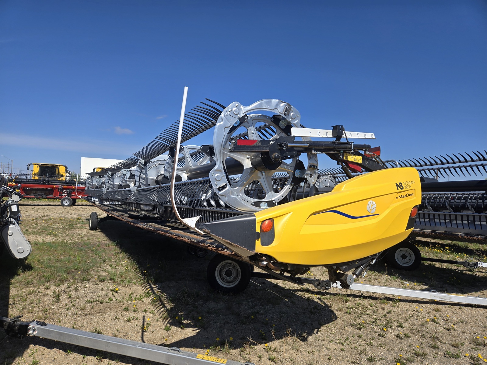 2023 MacDon FD245 Header Combine