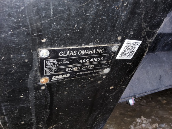 2019 CLAAS 450 Header Combine