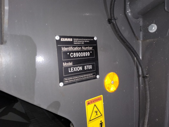 2022 CLAAS 8700TT Combine