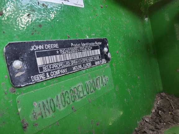 2020 John Deere R4038 Sprayer/High Clearance