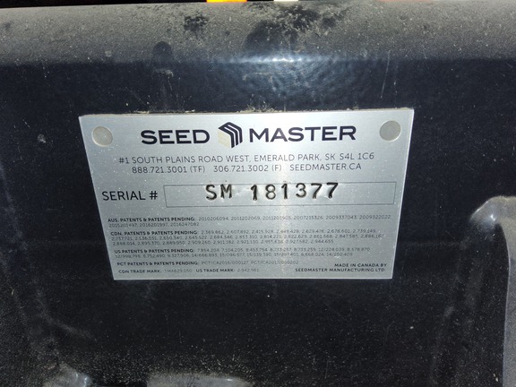 2018 Seed Master 8012 Air Seeder