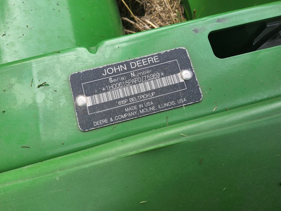 2015 John Deere 615P Header Combine