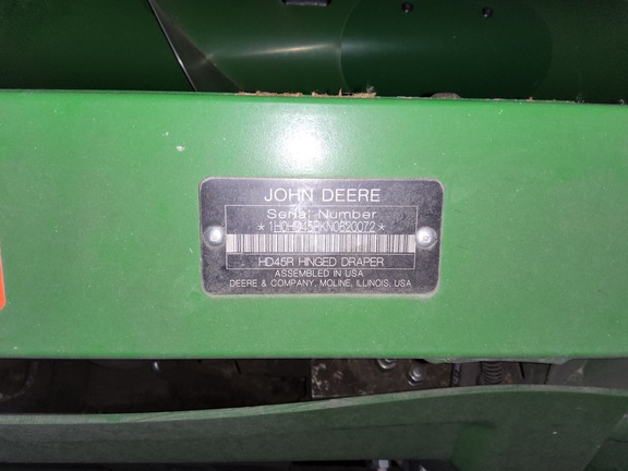 2022 John Deere HD45R Header Combine
