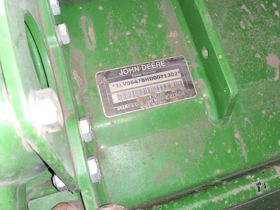 2013 John Deere 647 Tiller