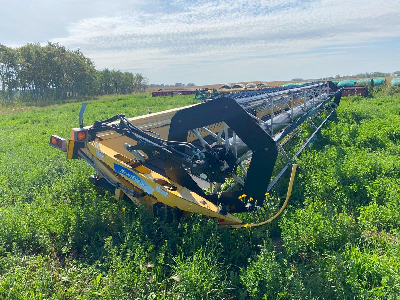 2009 New Holland 94C-36 Header Draper