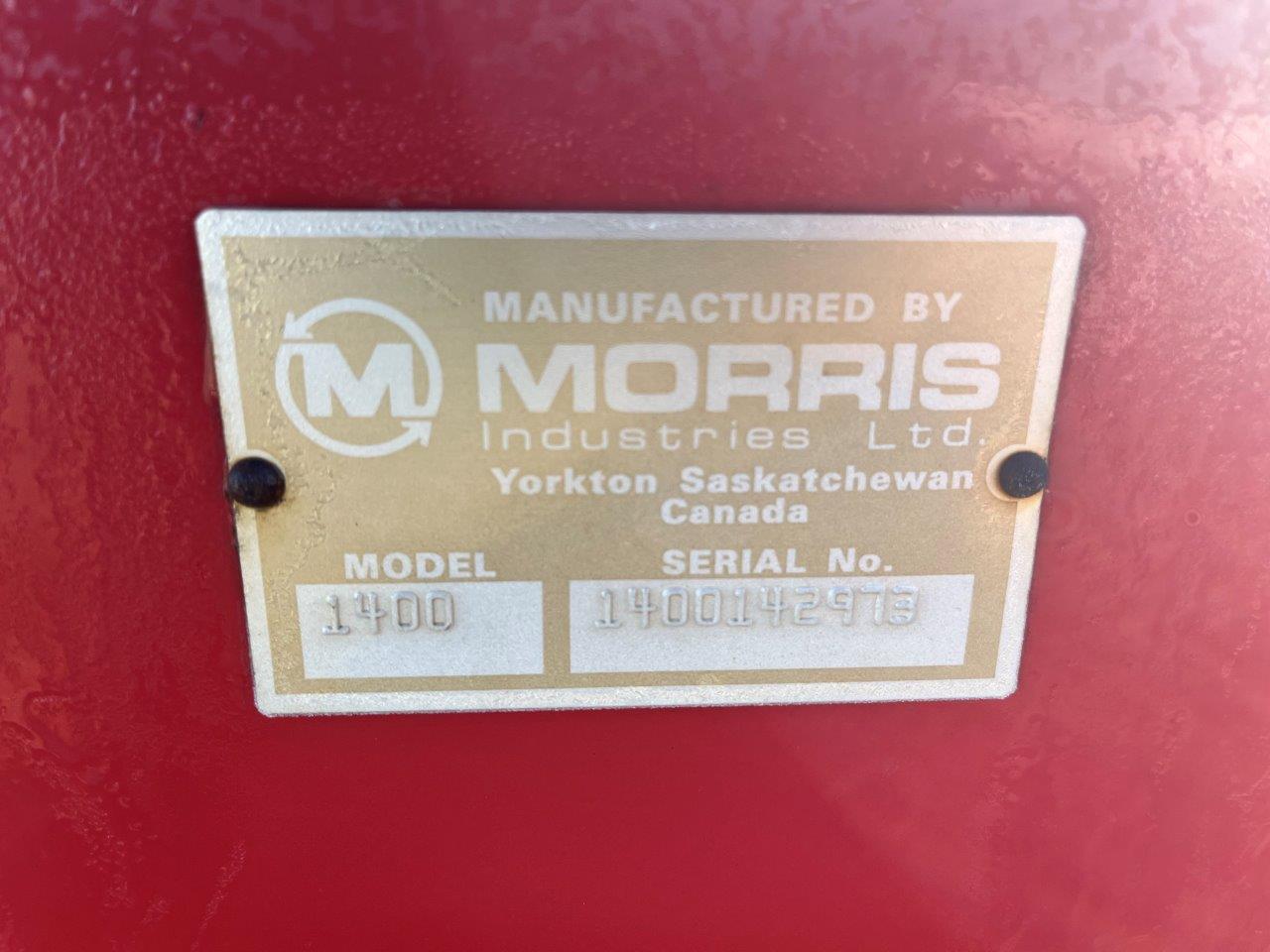 2014 Morris 1400 Bale Mover