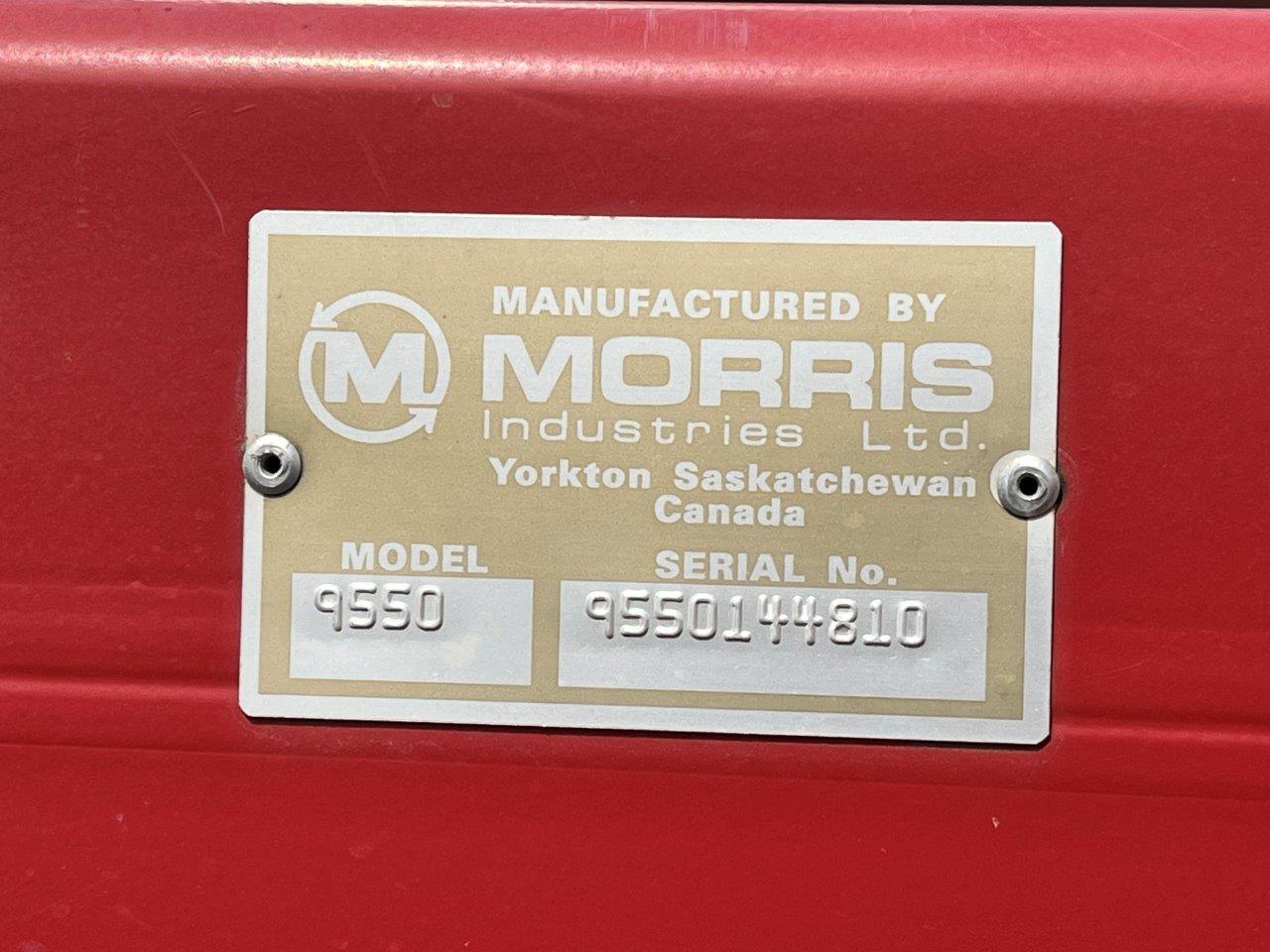 2014 Morris 9550 Air Tank/Cart