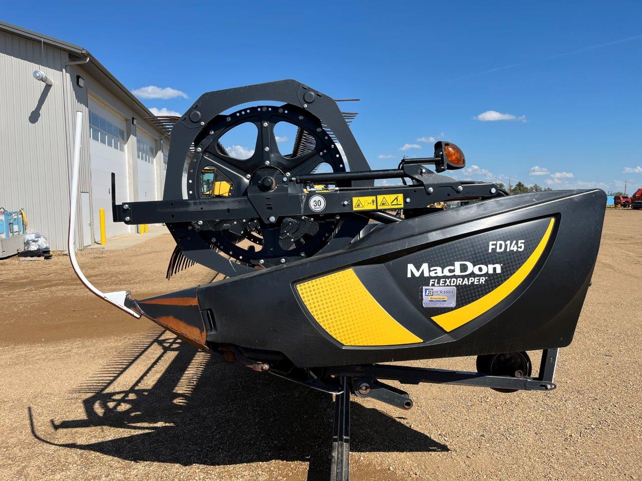2021 MacDon FD145 DK CNH-21 Header Draper Flex