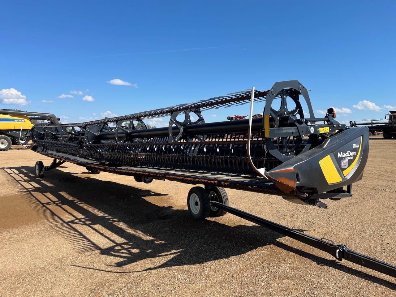 2021 MacDon FD145 DK CNH-21 Header Draper Flex