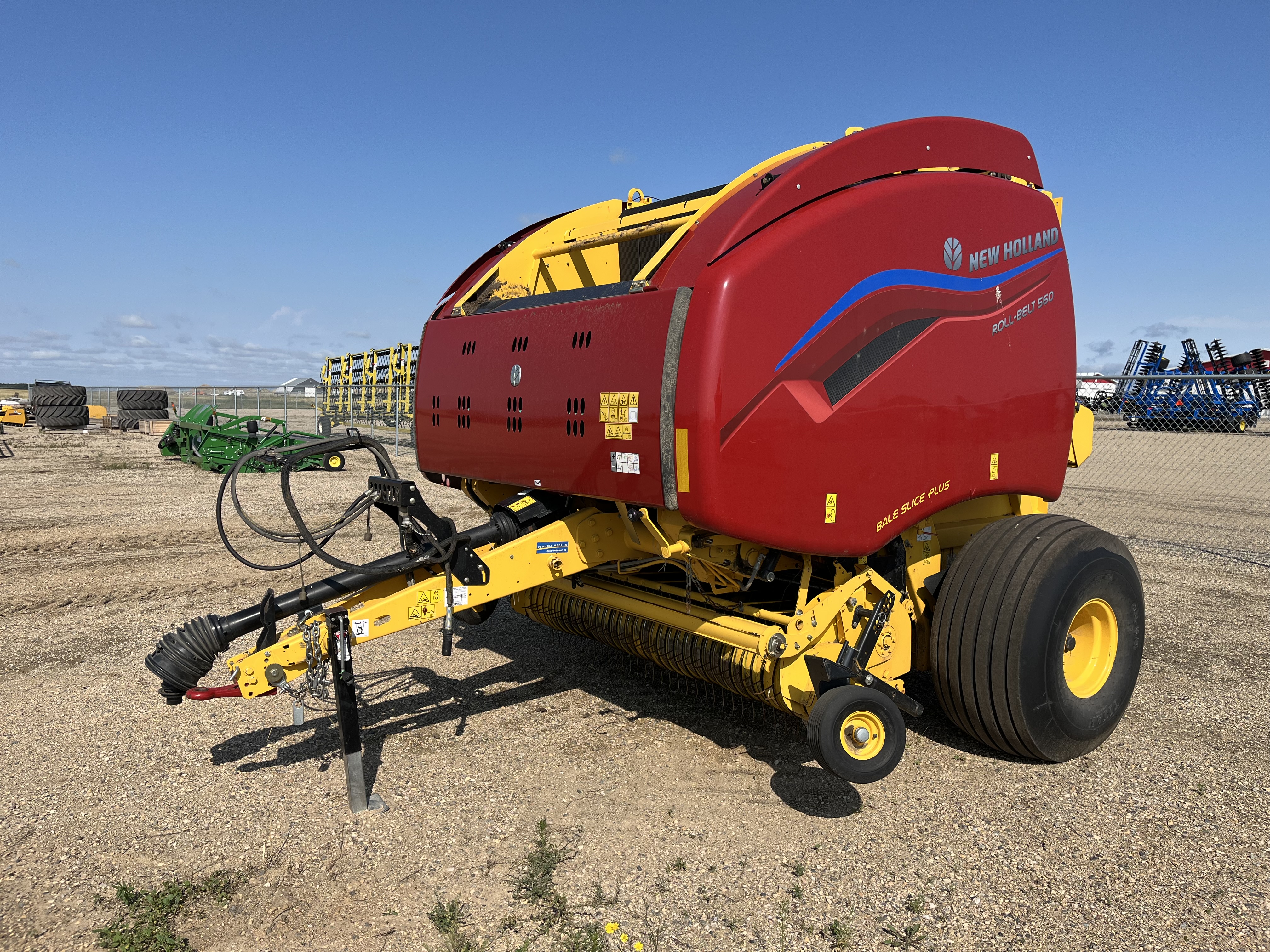 2022 New Holland RB560 Bale Slice Plus Baler/Round