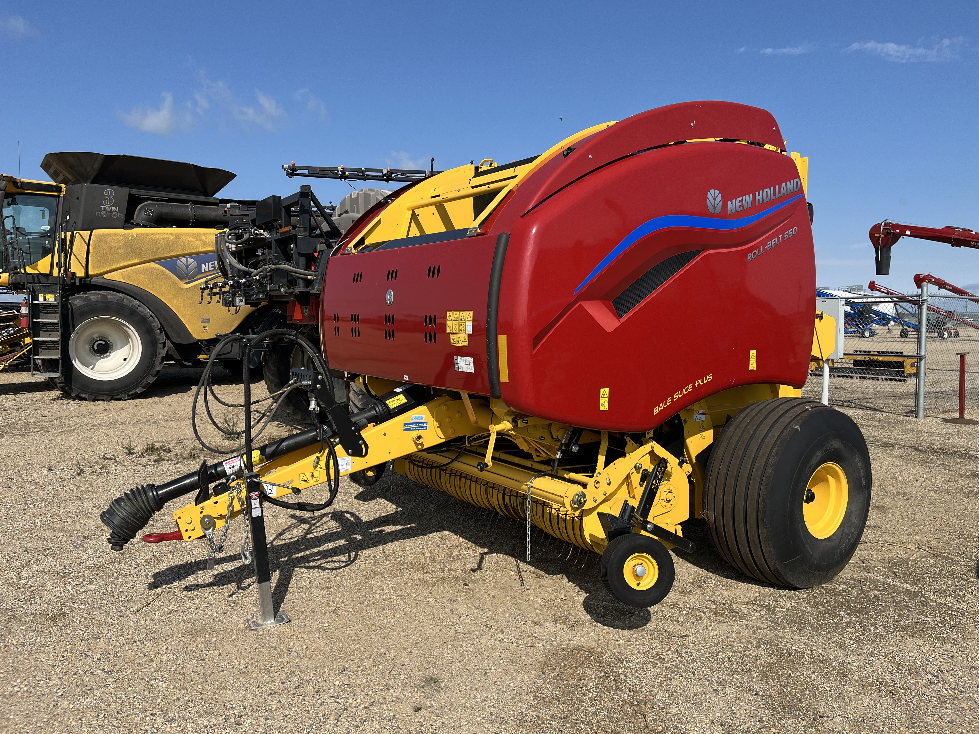 2022 New Holland RB560 Bale Slice Plus Baler/Round