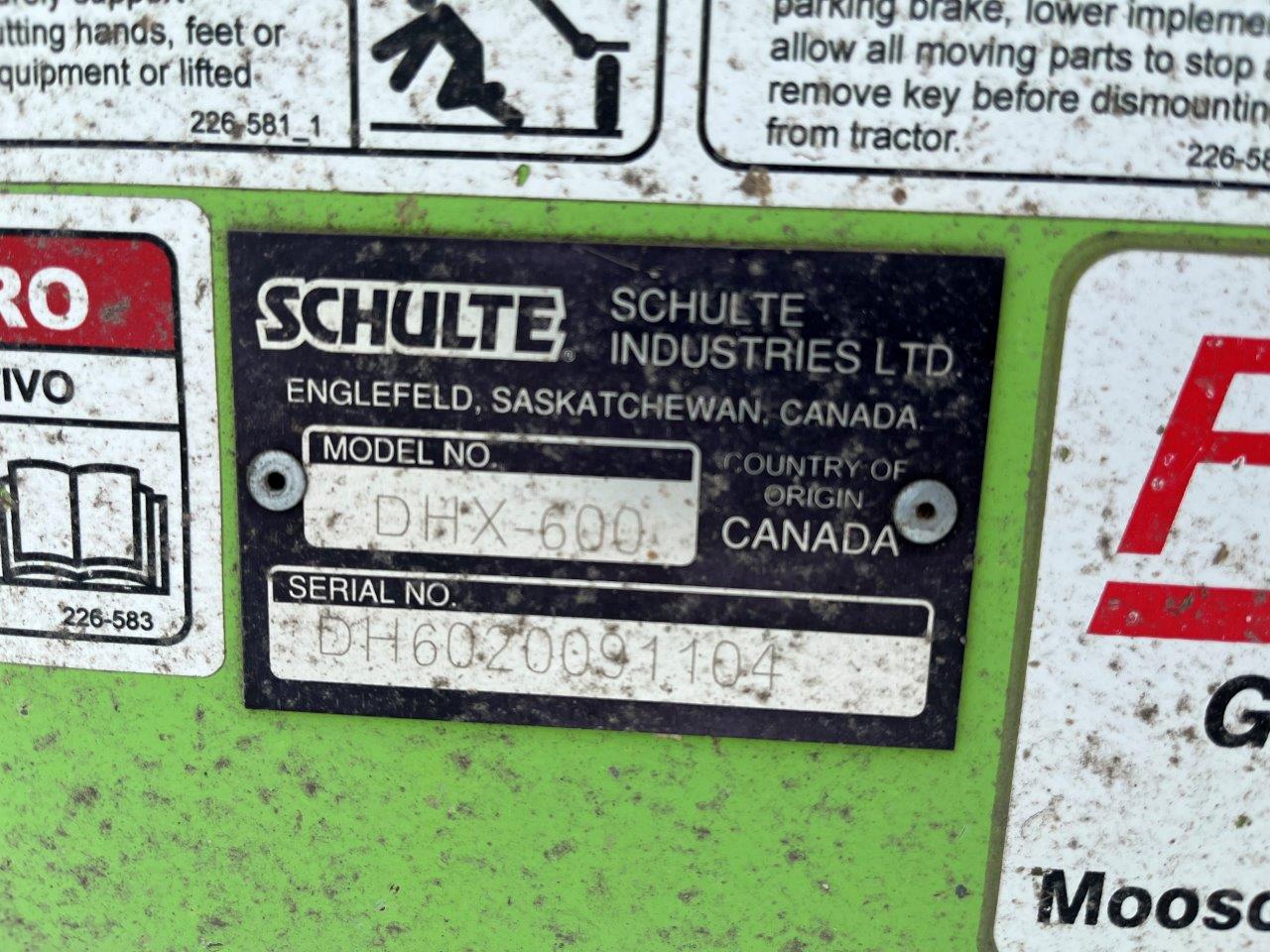 2021 Schulte DHX-600 Disk Harrow