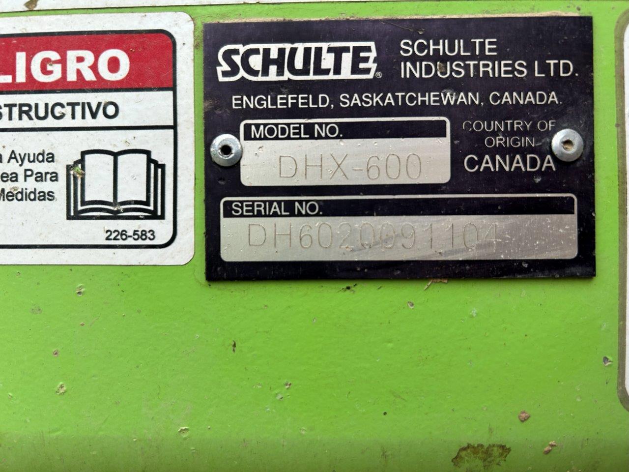 2021 Schulte DHX-600 Disk Harrow