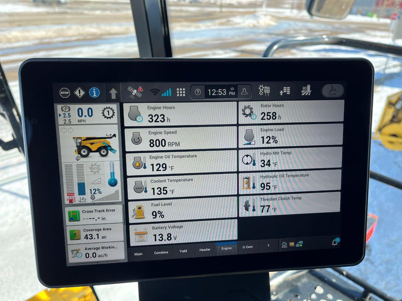 2025 New Holland CR8.90 Combine