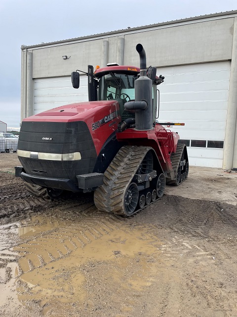 2017 Case 580Q Tractor Rubber Track