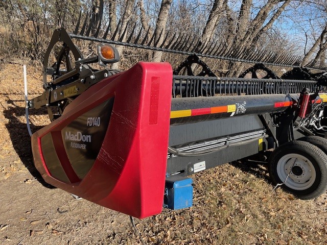 2022 MacDon FD140 Header Combine