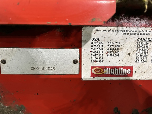 2015 Highline CFR650-400 Bale Processor