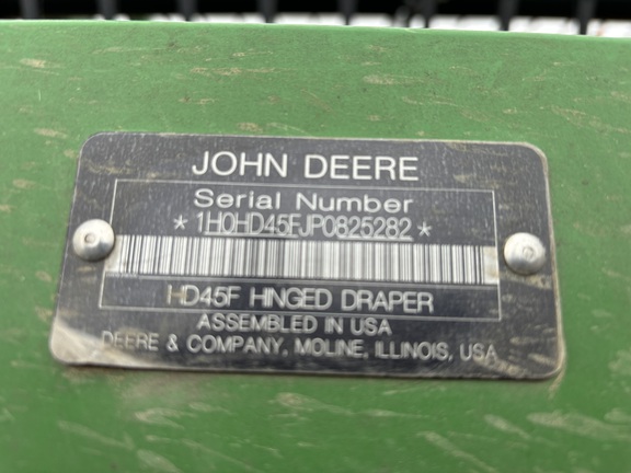 2023 John Deere HD45F Header Combine