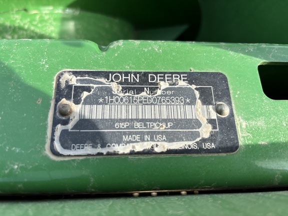 2013 John Deere 615P Header Combine