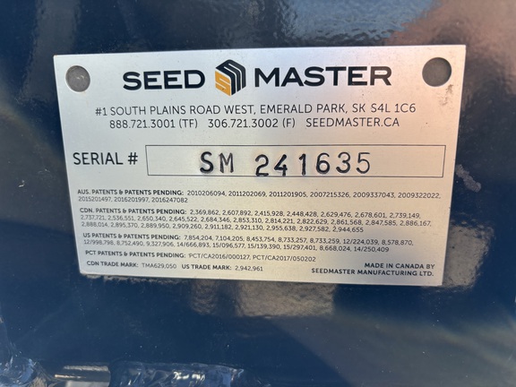 2024 Seed Master 8012 Air Seeder