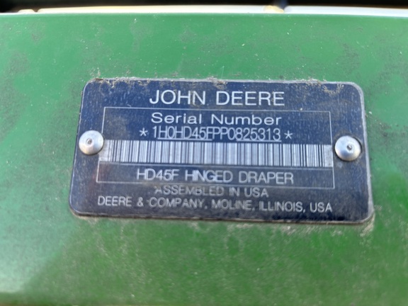 2023 John Deere HD45F Header Combine