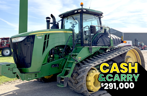 2014 John Deere 9560RT Tractor Rubber Track