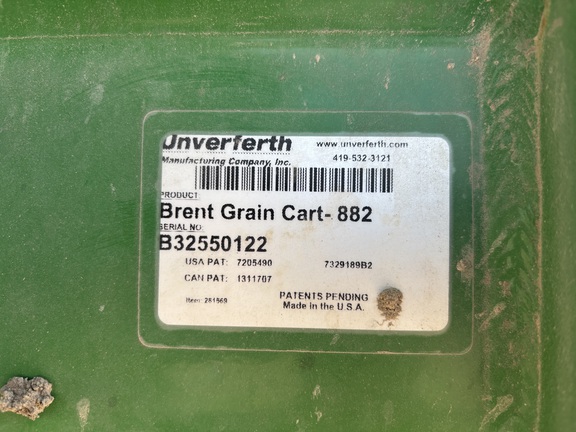 2013 Brent 882 Grain Cart