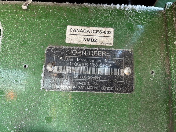 2021 John Deere X9 1000 Combine
