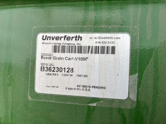 2017 Brent V1000 Grain Cart