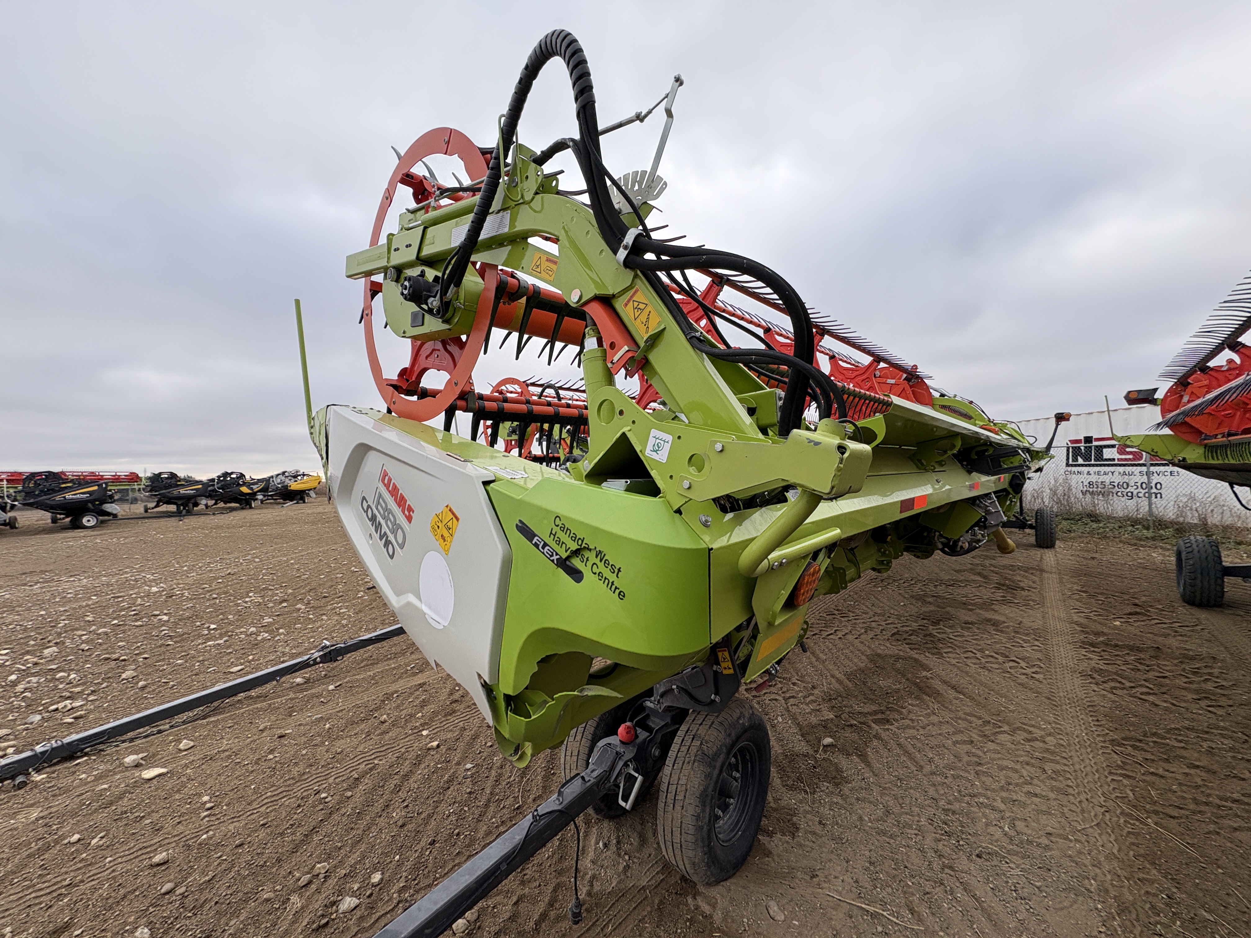 2022 CLAAS Convio 1380 Header Flex