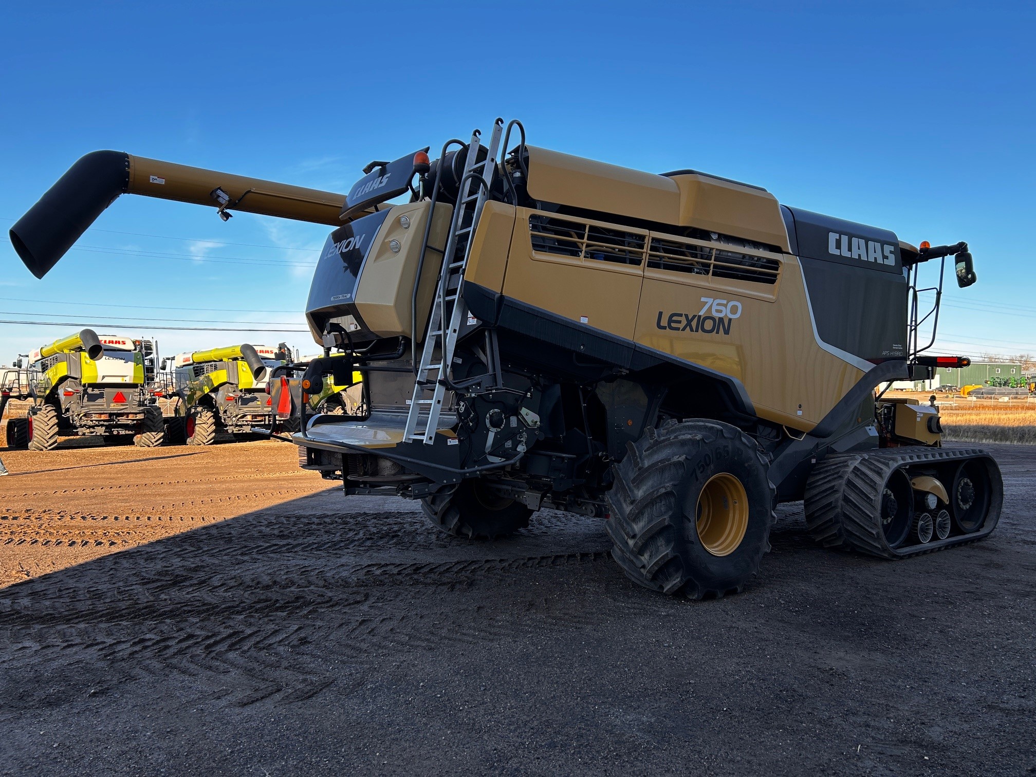 2018 CLAAS 760TT Combine