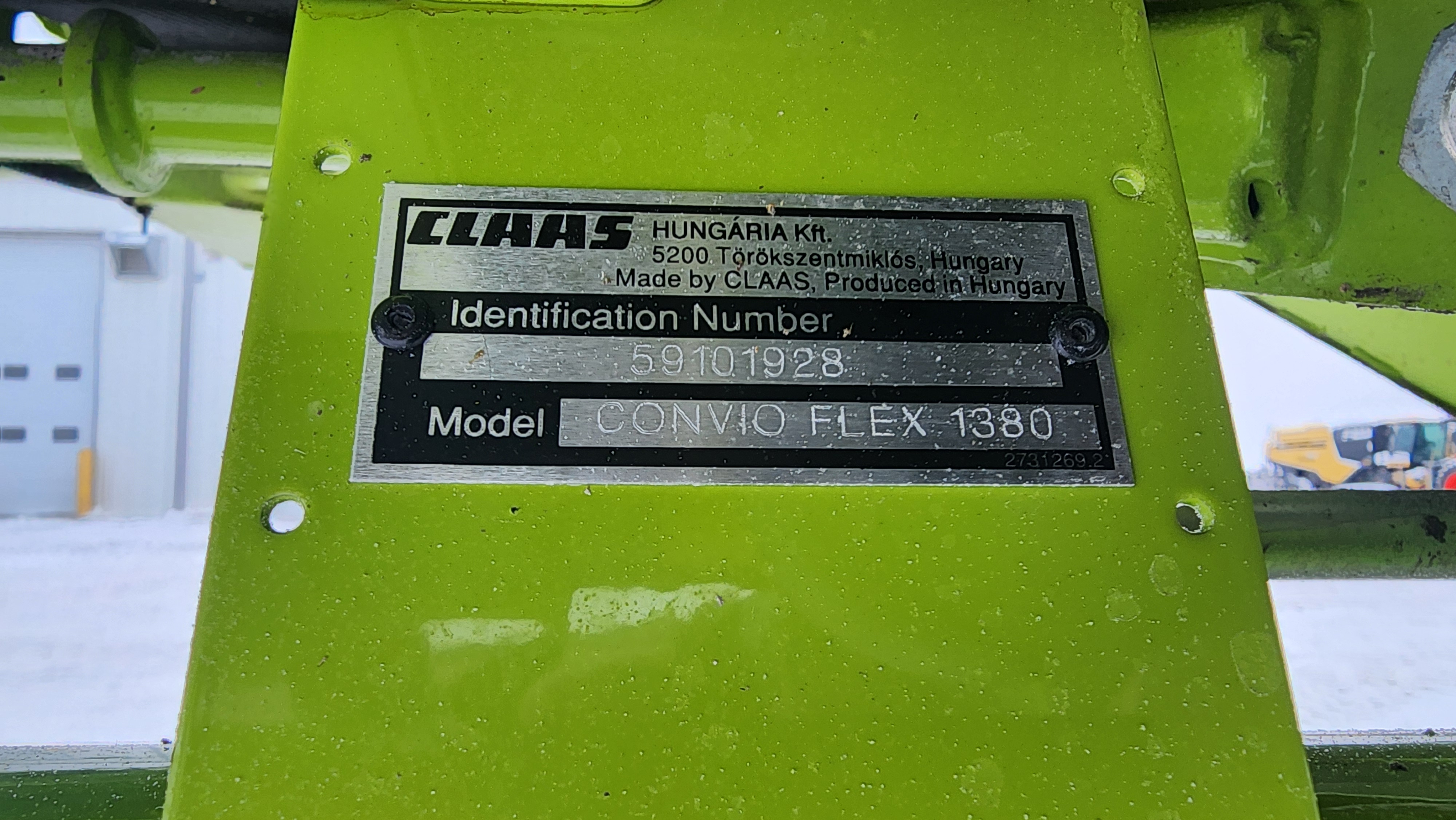 2023 CLAAS Convio 1380 Header Flex