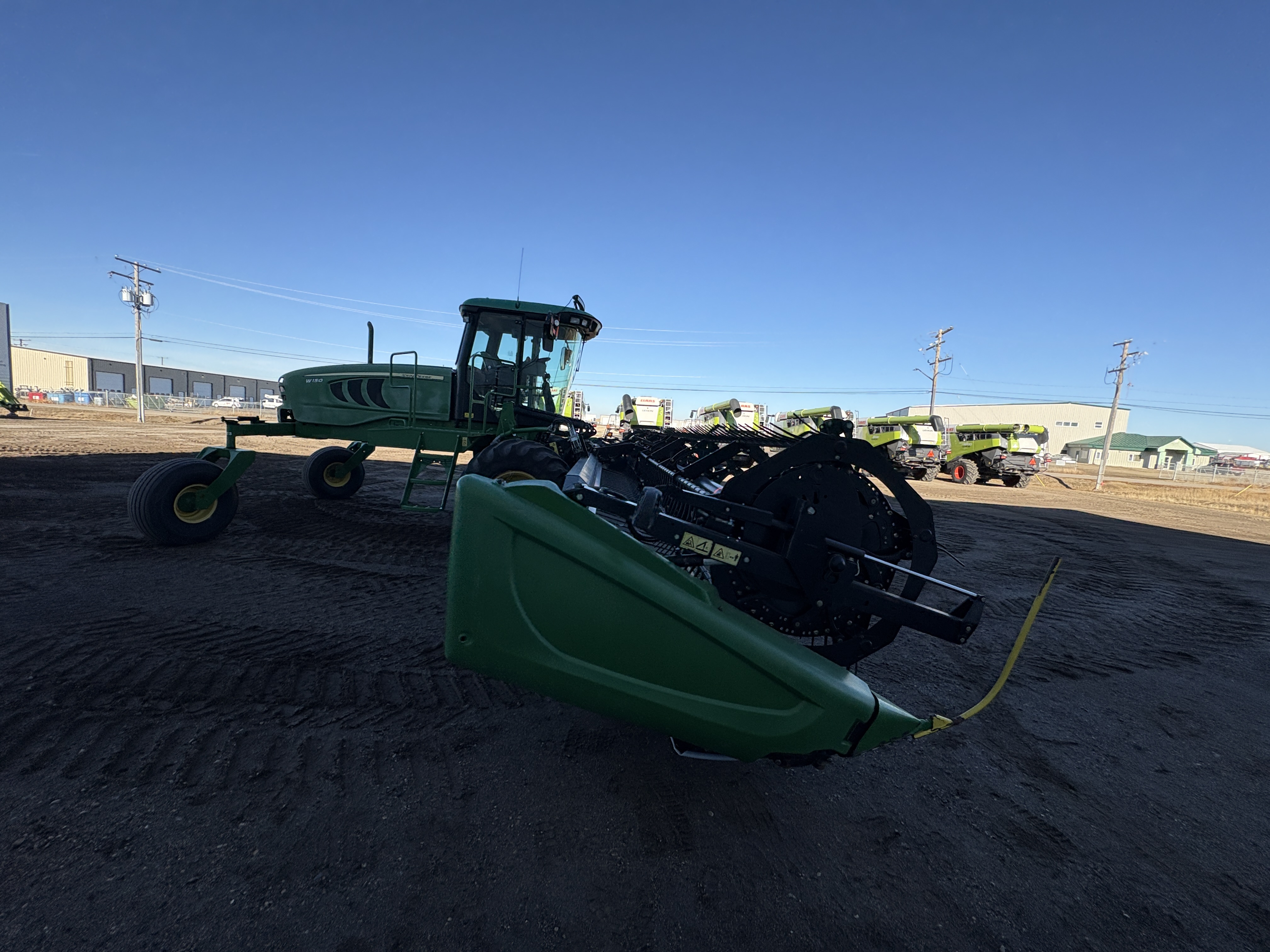 2014 John Deere W150 Windrower