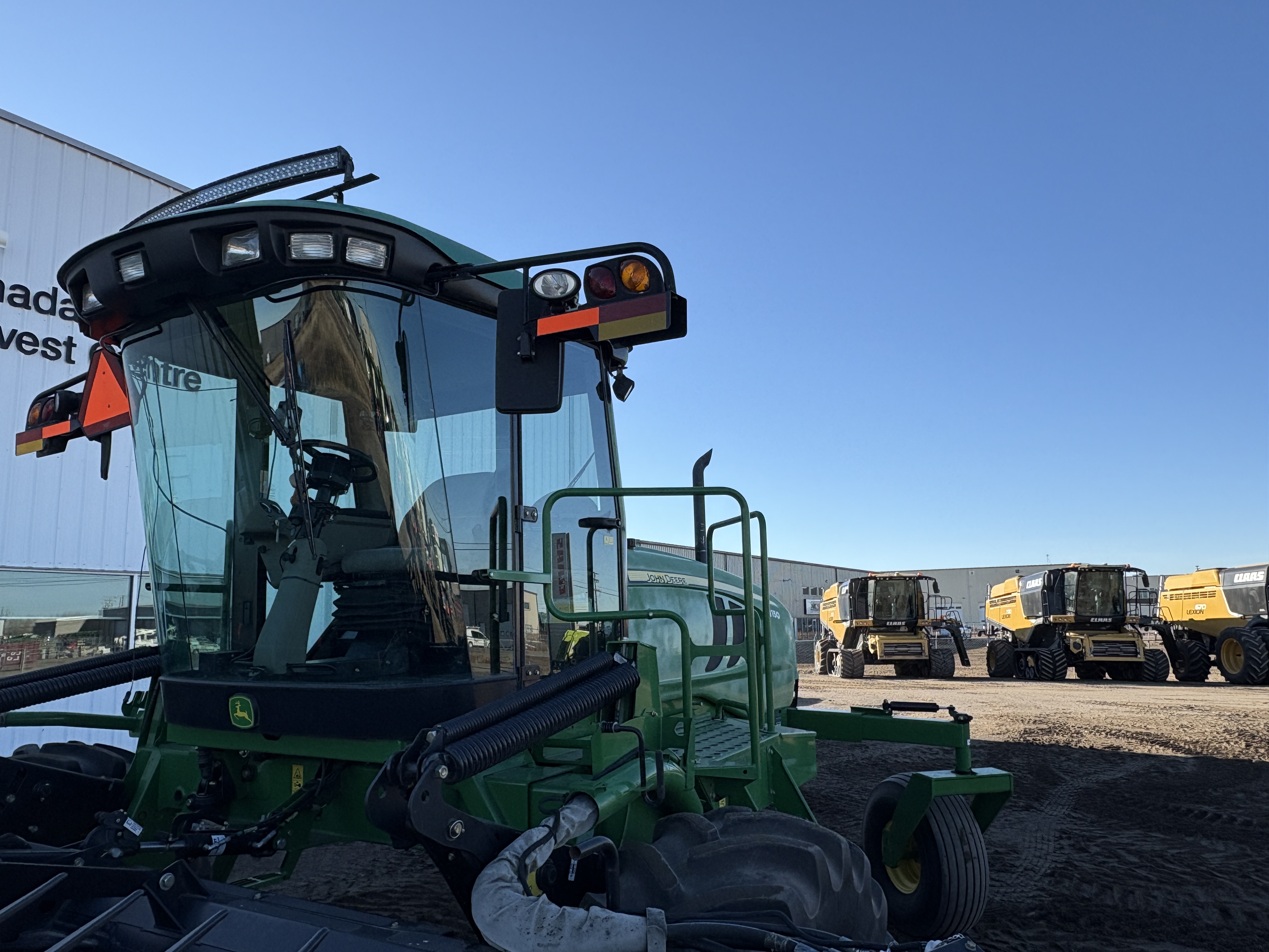 2014 John Deere W150 Windrower