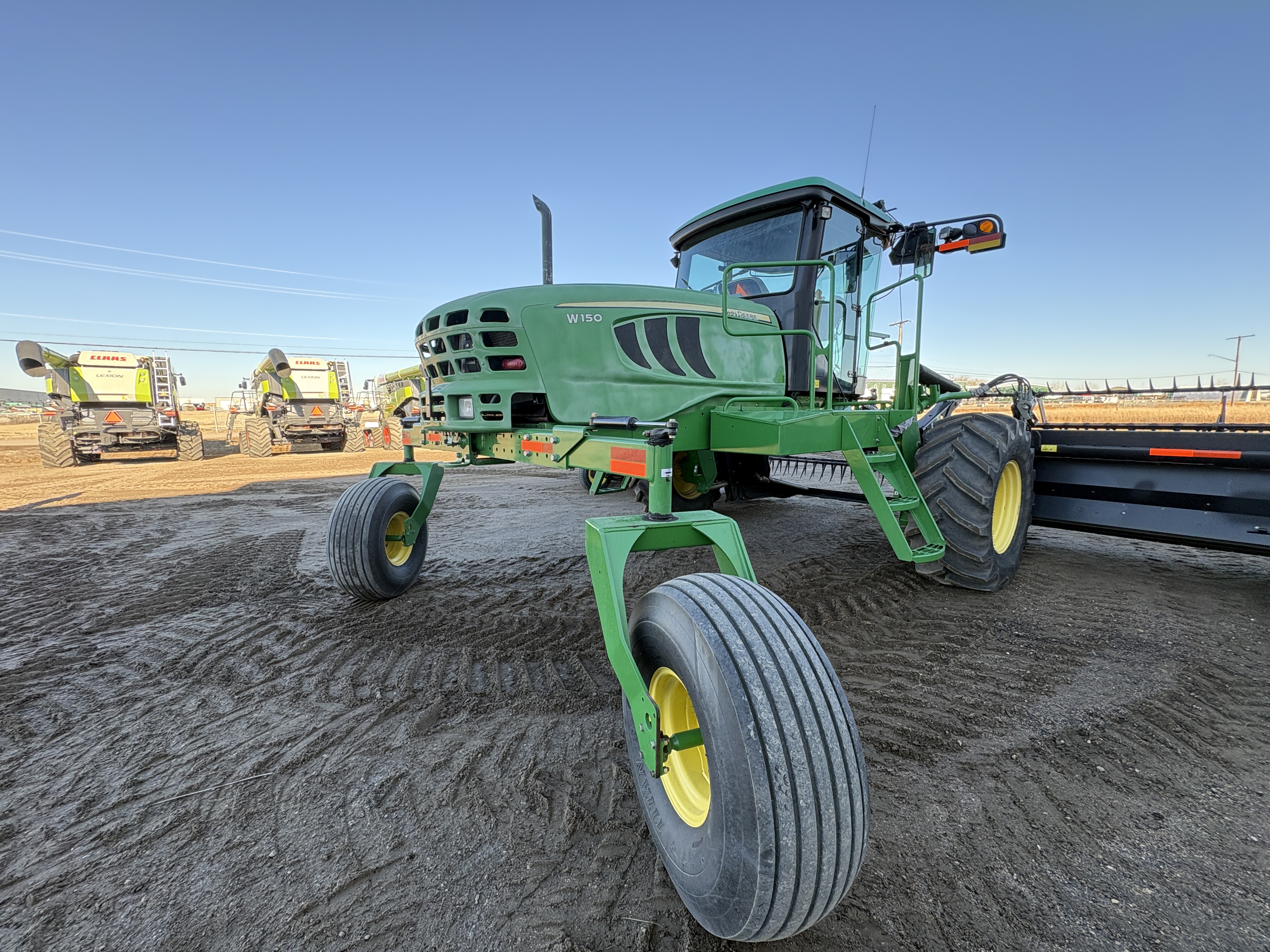 2014 John Deere W150 Windrower