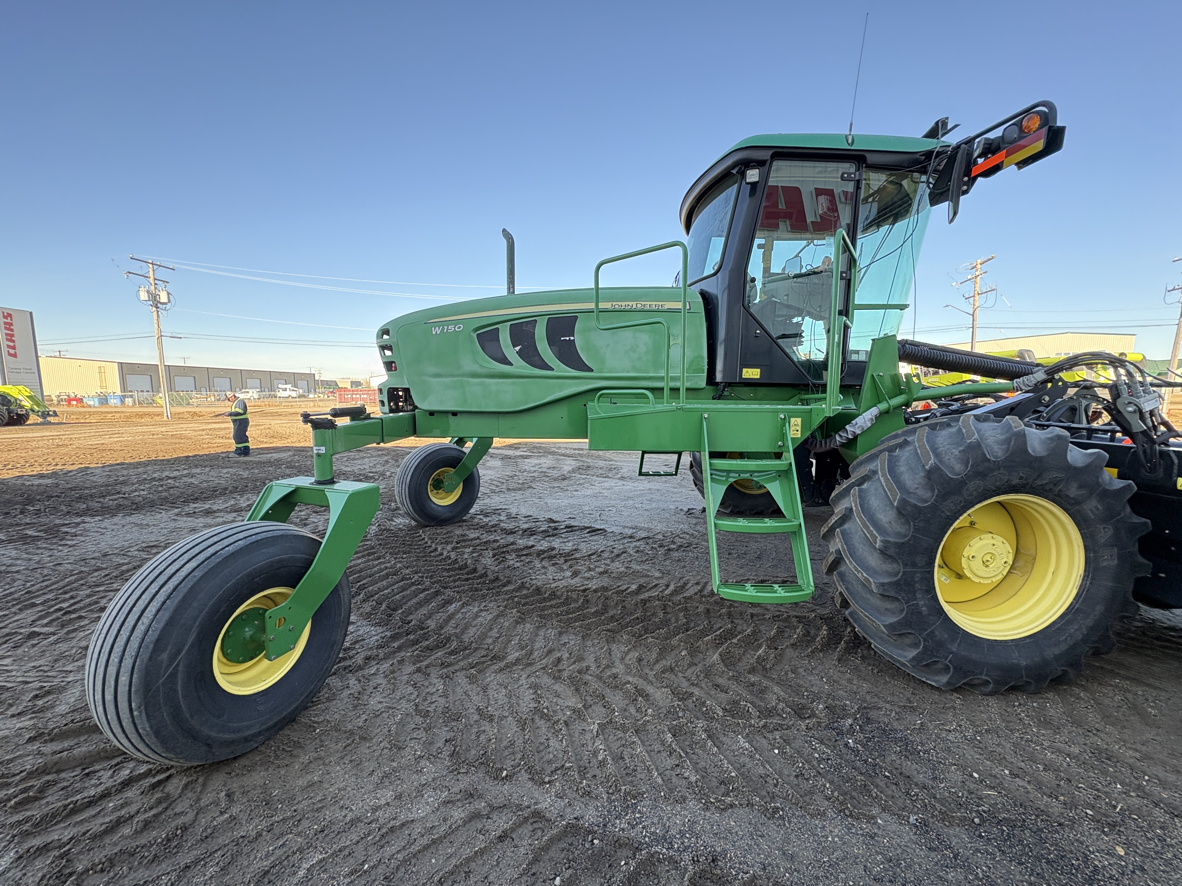 2014 John Deere W150 Windrower