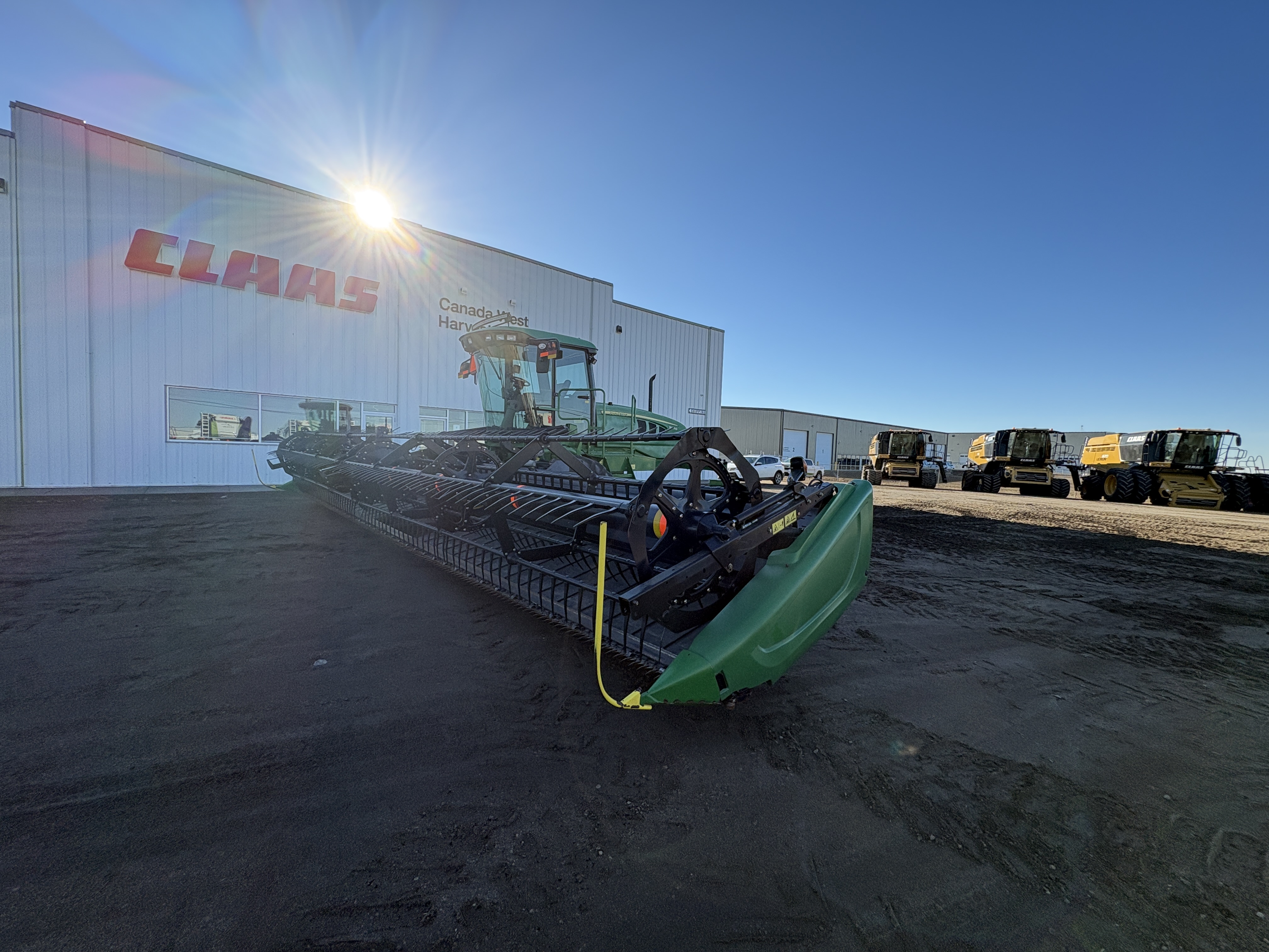 2014 John Deere W150 Windrower