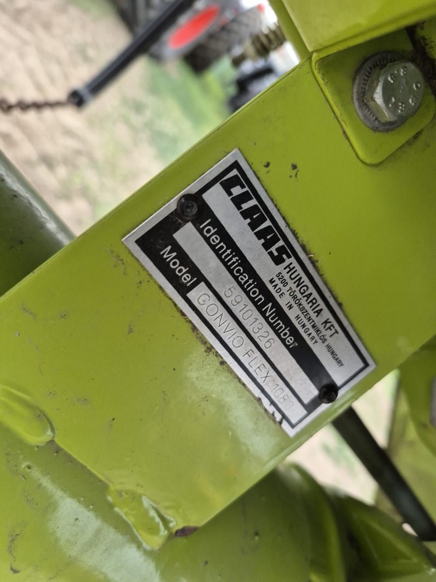 2022 CLAAS Convio Flex 1380 Header Draper Flex