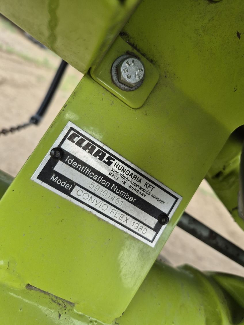 2022 CLAAS Convio Flex 1380 Header Draper Flex