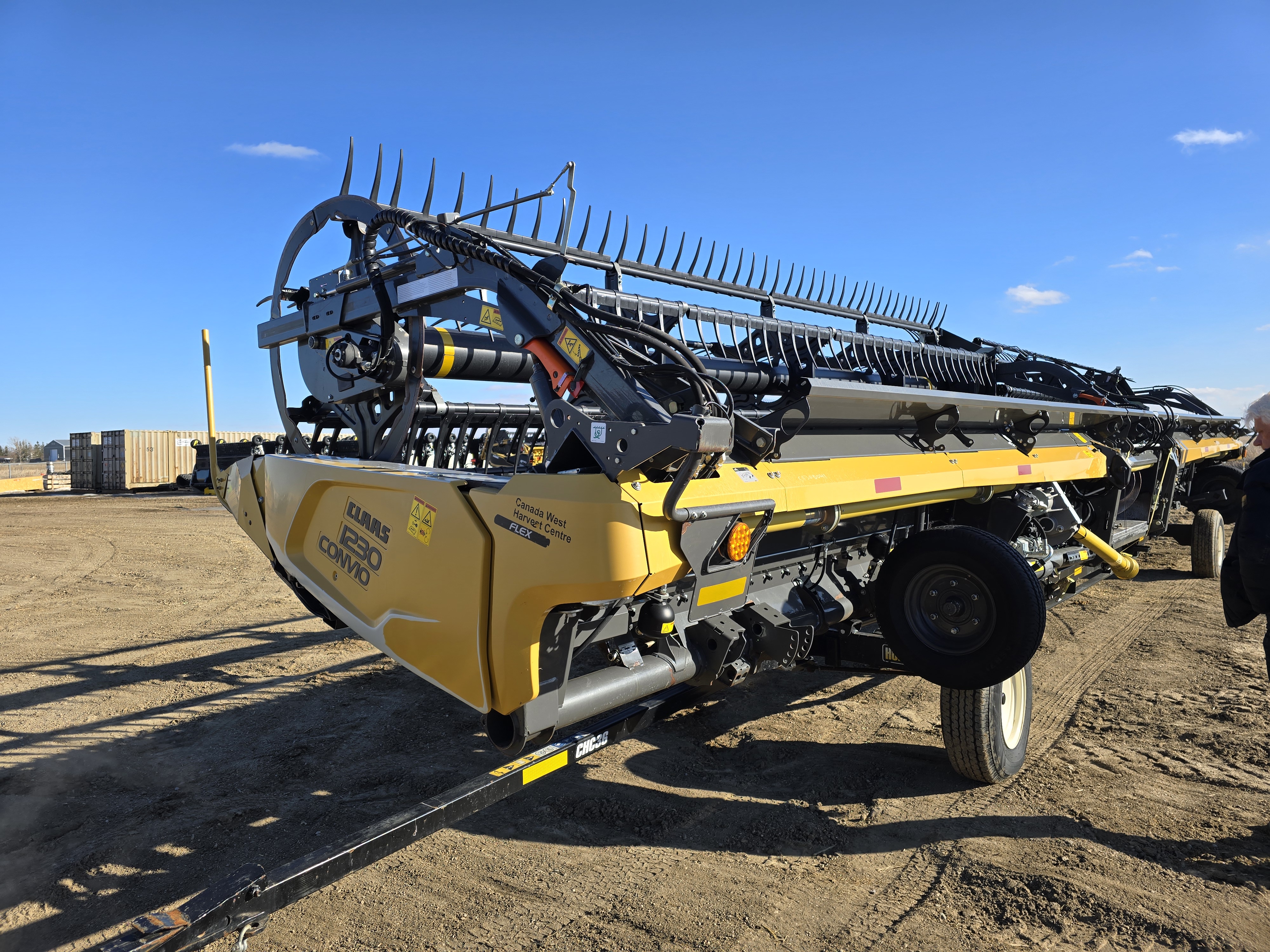 2019 CLAAS Convio Flex 1230 Header Combine