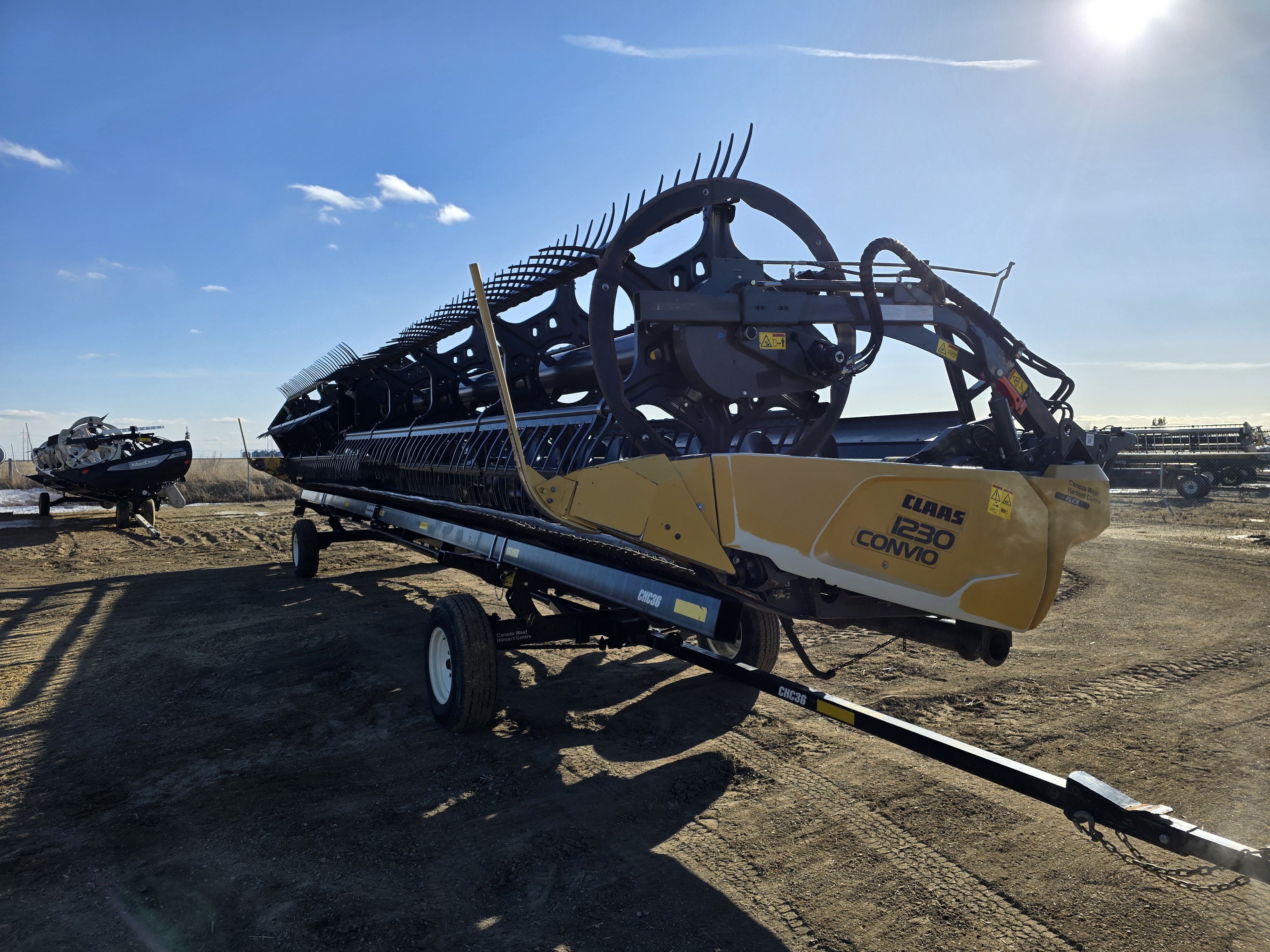 2019 CLAAS Convio Flex 1230 Header Combine