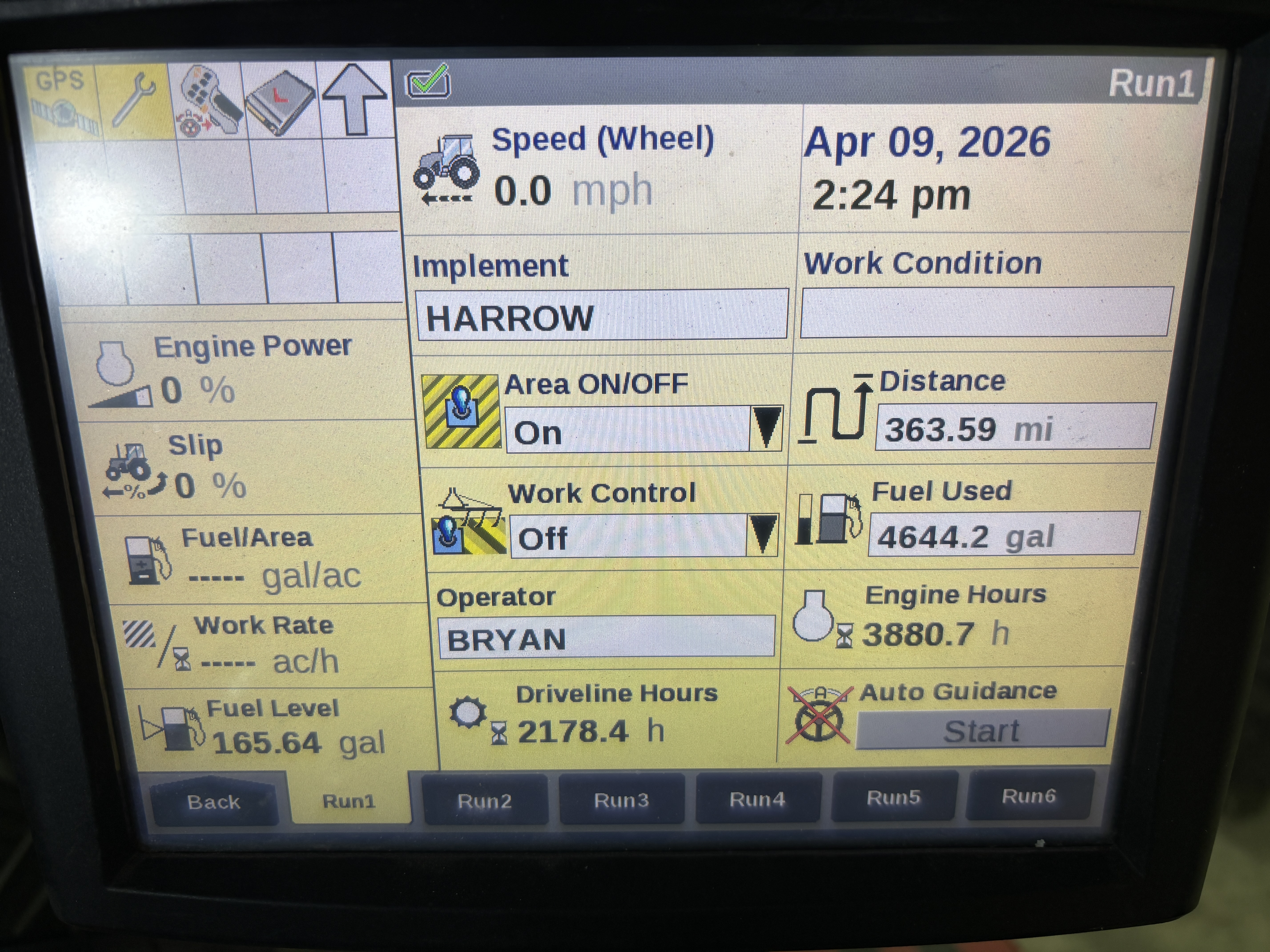 2018 Case IH 580 Tractor