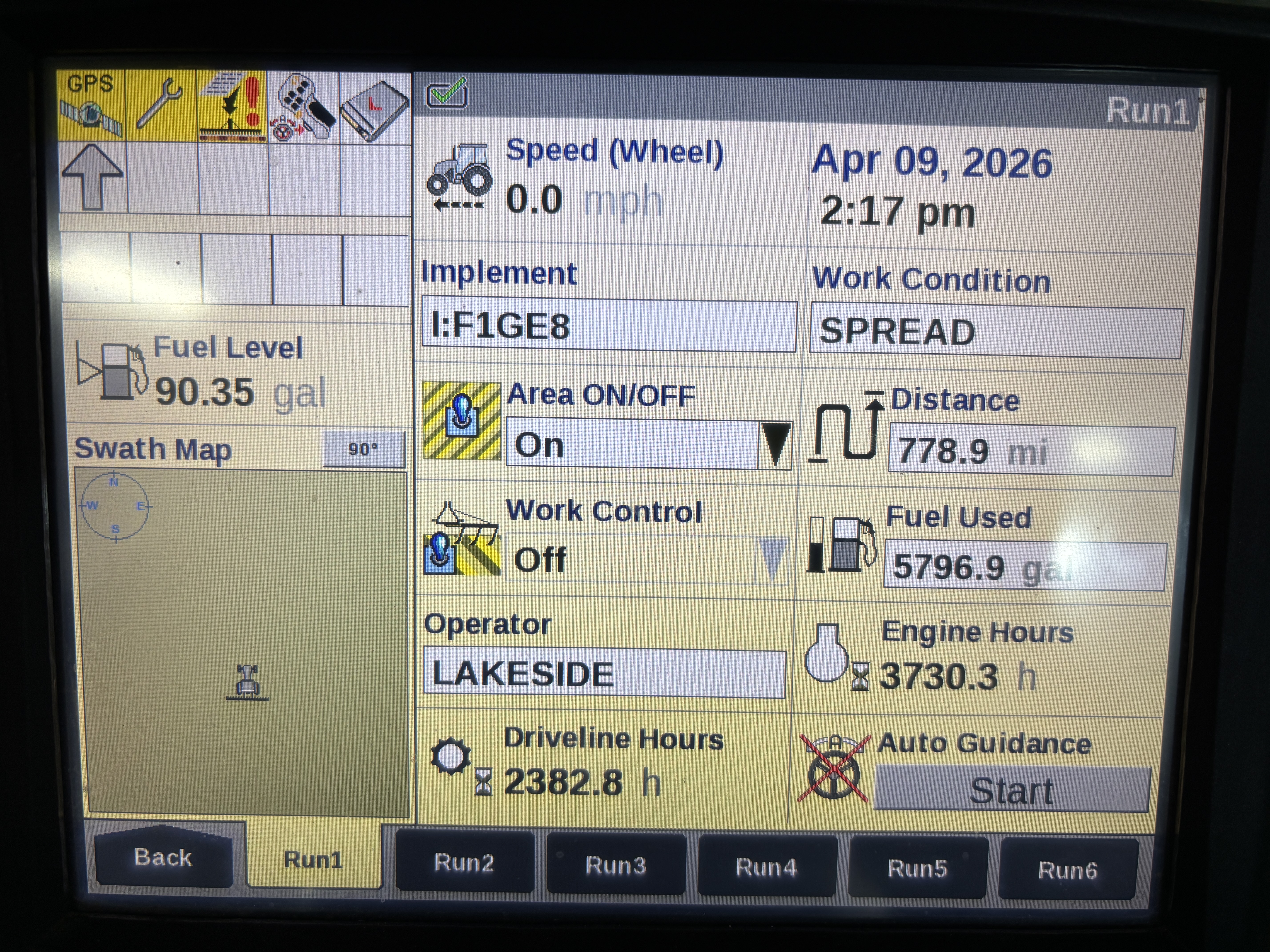 2018 Case IH 580 Tractor