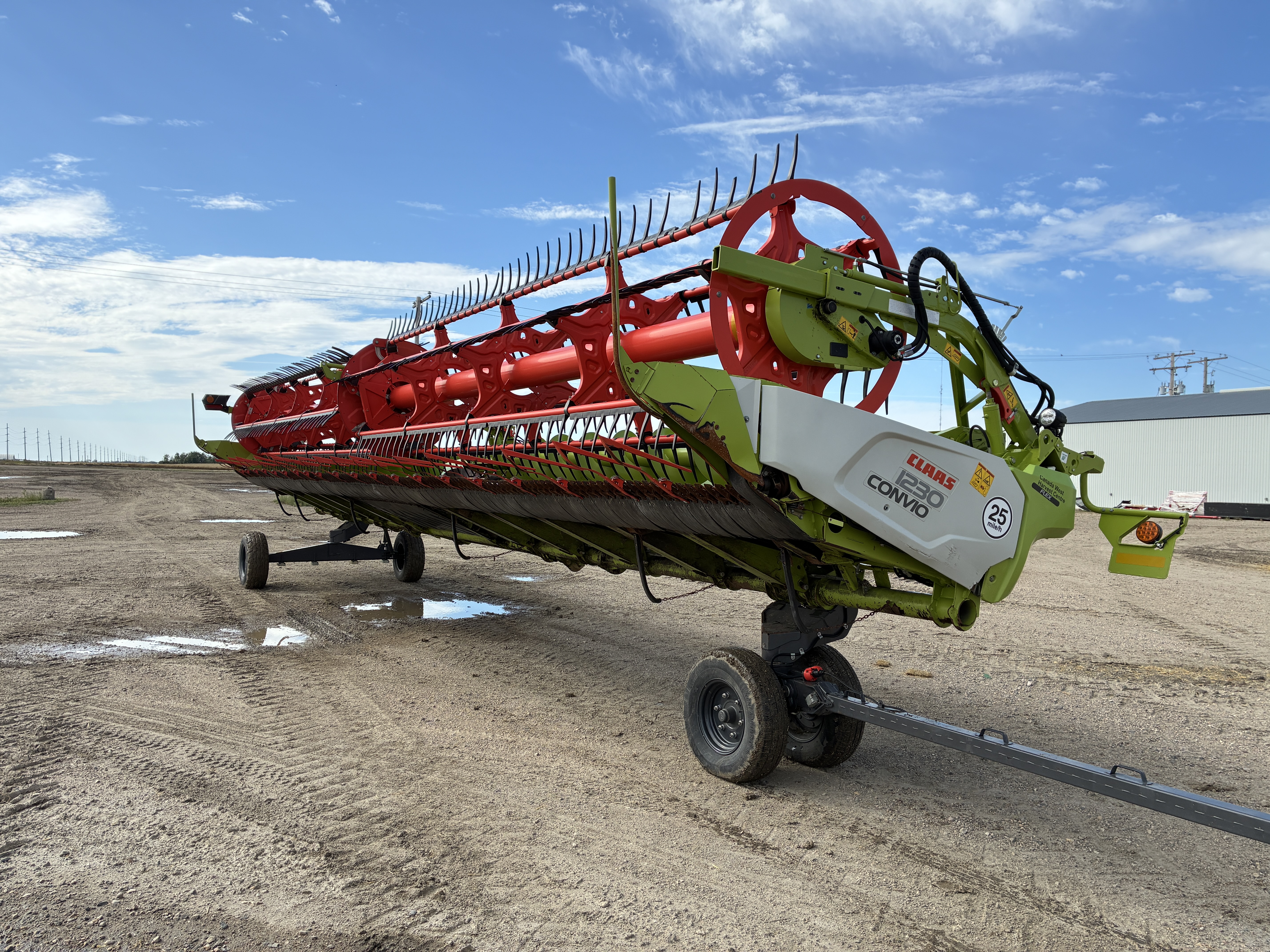 2023 CLAAS Convio Flex 1230 Header Draper Flex