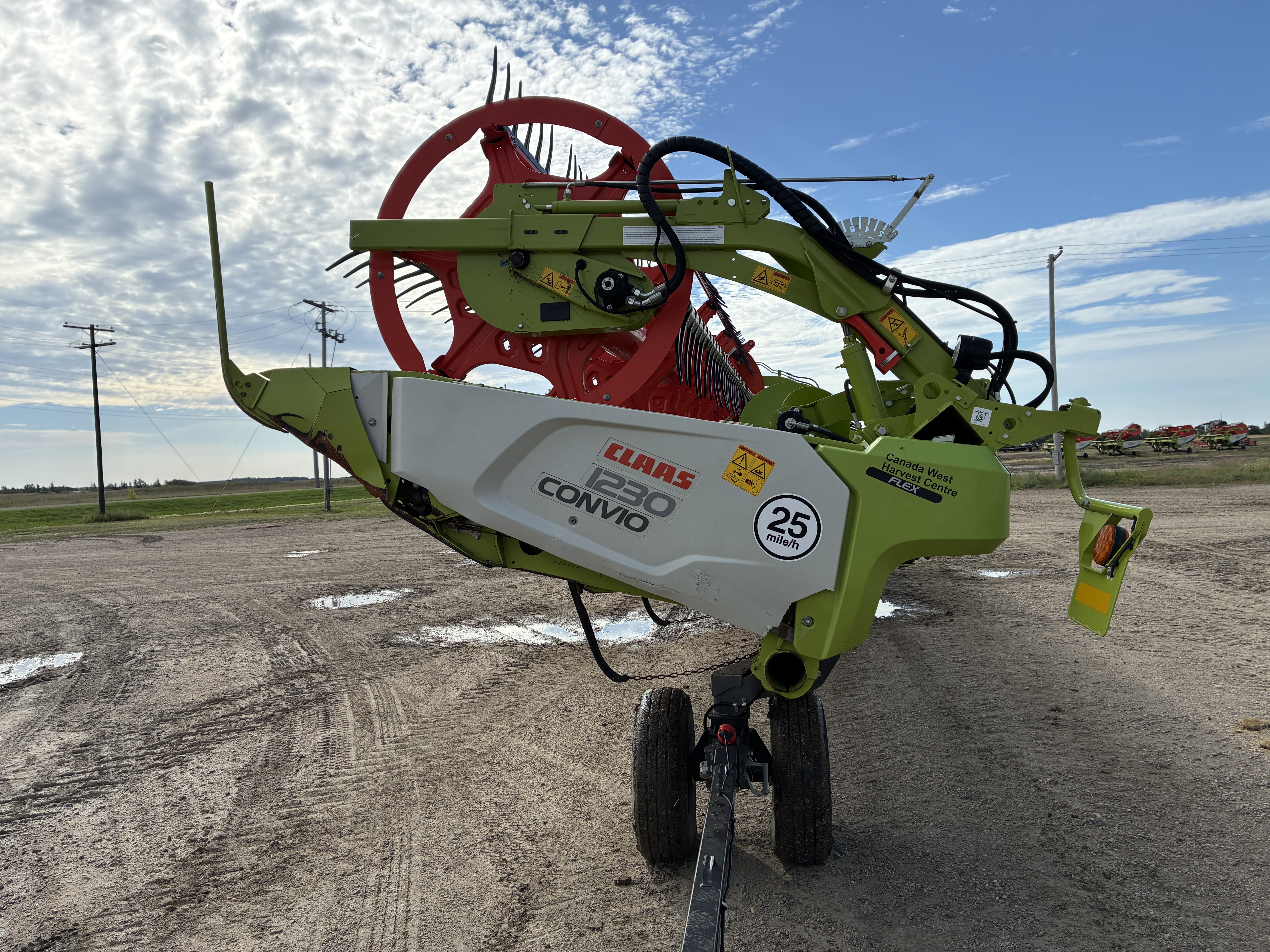 2023 CLAAS Convio Flex 1230 Header Draper Flex