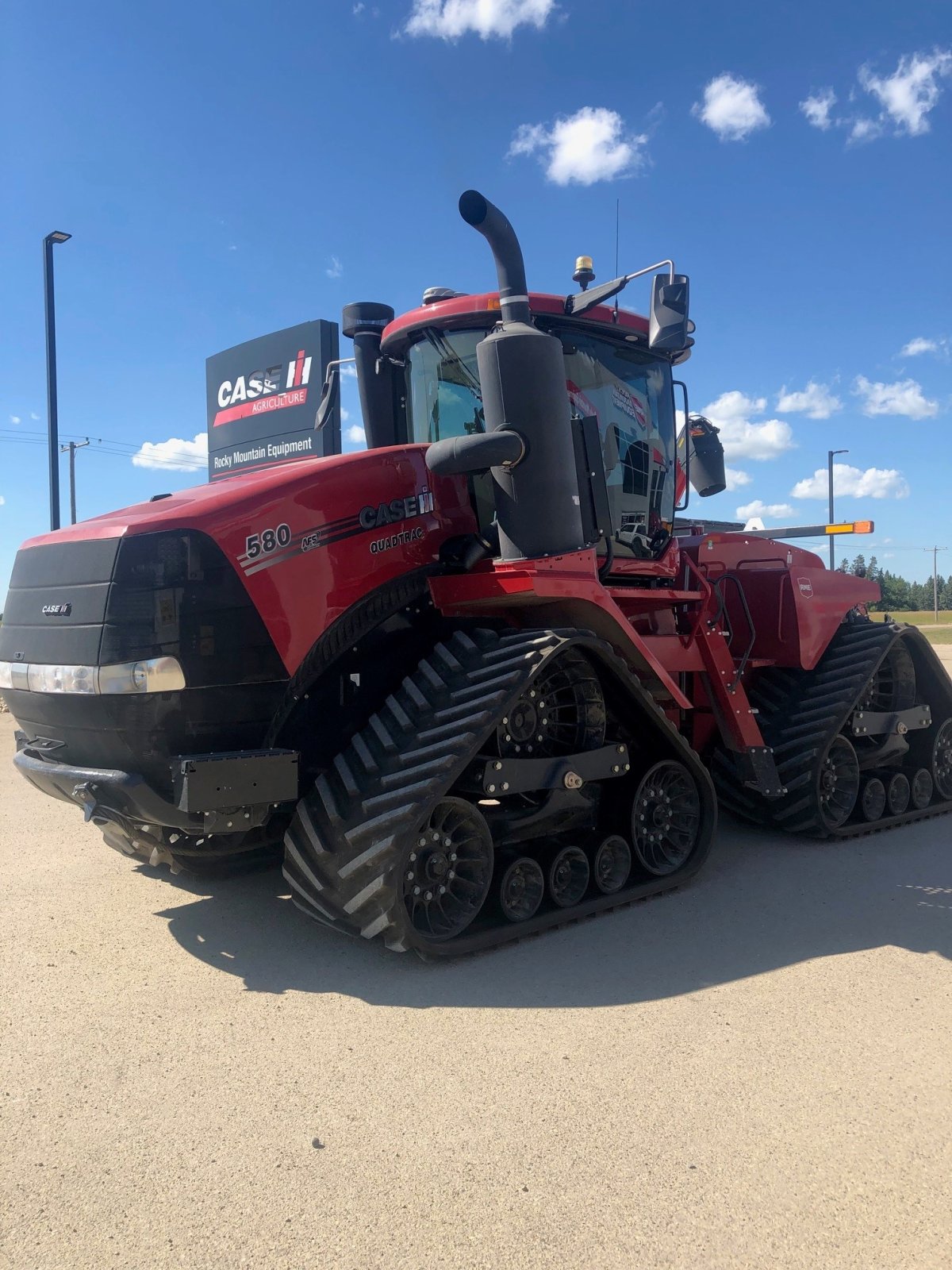 2022 Case 580Q Tractor Rubber Track