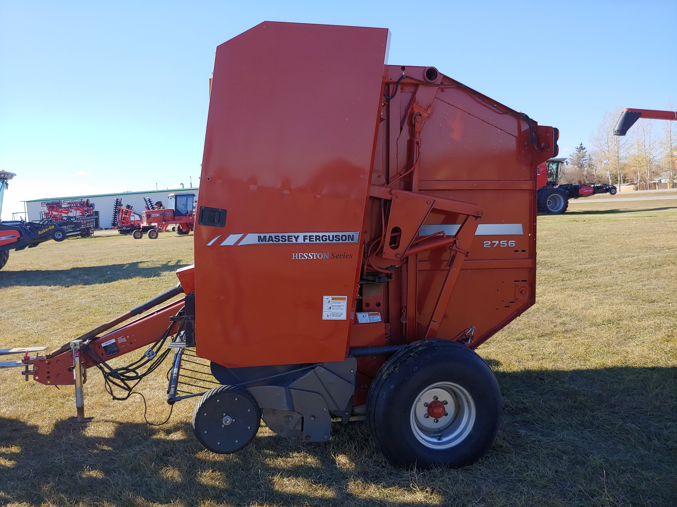 2007 Massey Ferguson 2756 Baler/Round